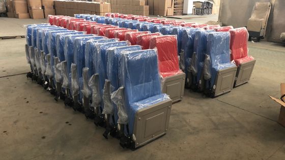 Air Spring Backrest Folding Bus Seat Beautiful Scientifical Design Anti Rust Treatment