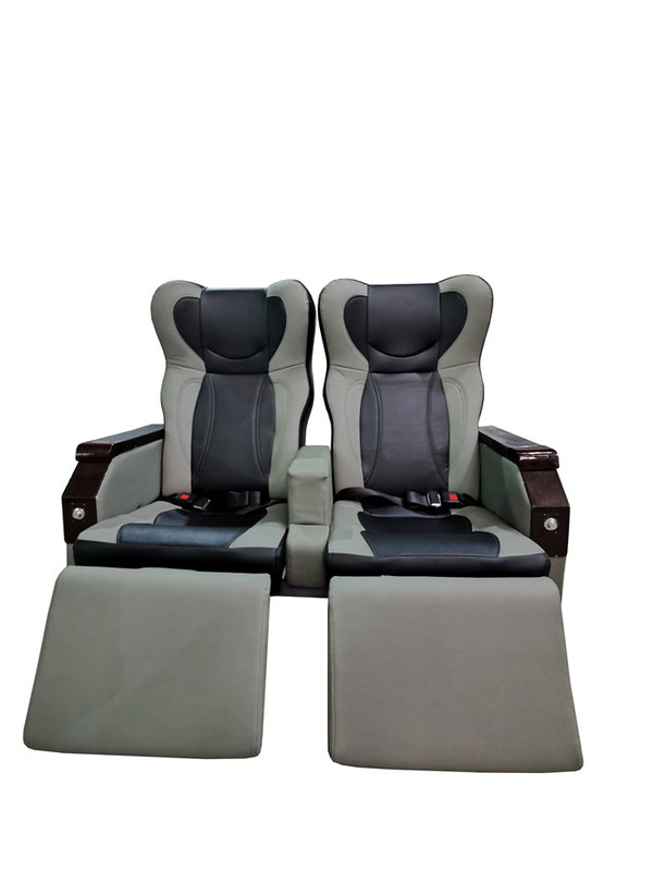 460mm Kedalaman Kursi Kursi Bus Kursi High Wear Resistance Warna yang disesuaikan