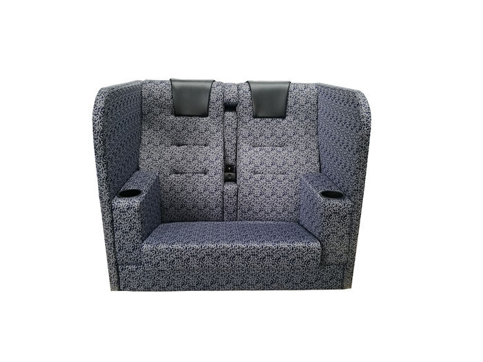 Dukungan Kekuatan Tinggi Kursi Bilik Film Flip Up Cupholder Armrest Pengerjaan halus