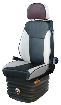 Wear Resistant Air Suspension Truck Seats Fireproof Foam Anti Rust Treatment