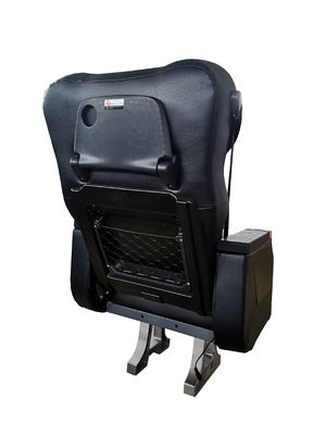 Bus Boat Train Commuter Passenger Seat With Velvet Fabric Double Leather